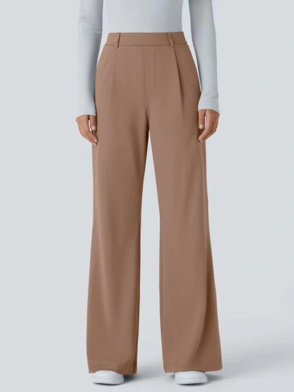 halara flare work trousers Halara Flex™ DayStretch High Waisted Pocket Work Flare Pants 